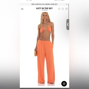 Lucy In The Sky orange set